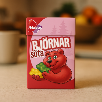 Malaco Sweet Bears - Fruity Gummy Candy (32 g)