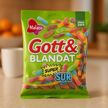 Gott & Blandat Super Sour 170g