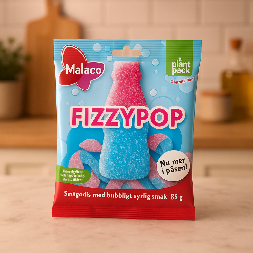 Fizzy Pop - Tangy Soda-Flavored Gummies 85g