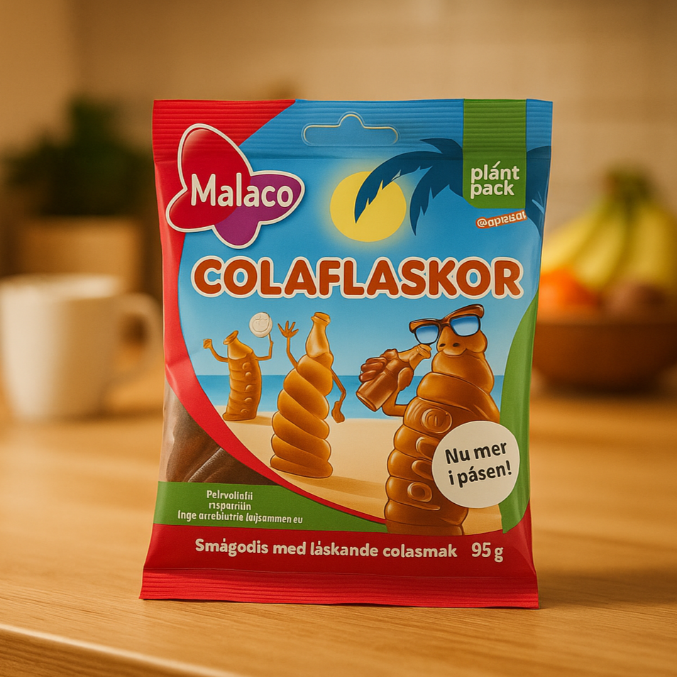 Malaco Cola Bottles 80g