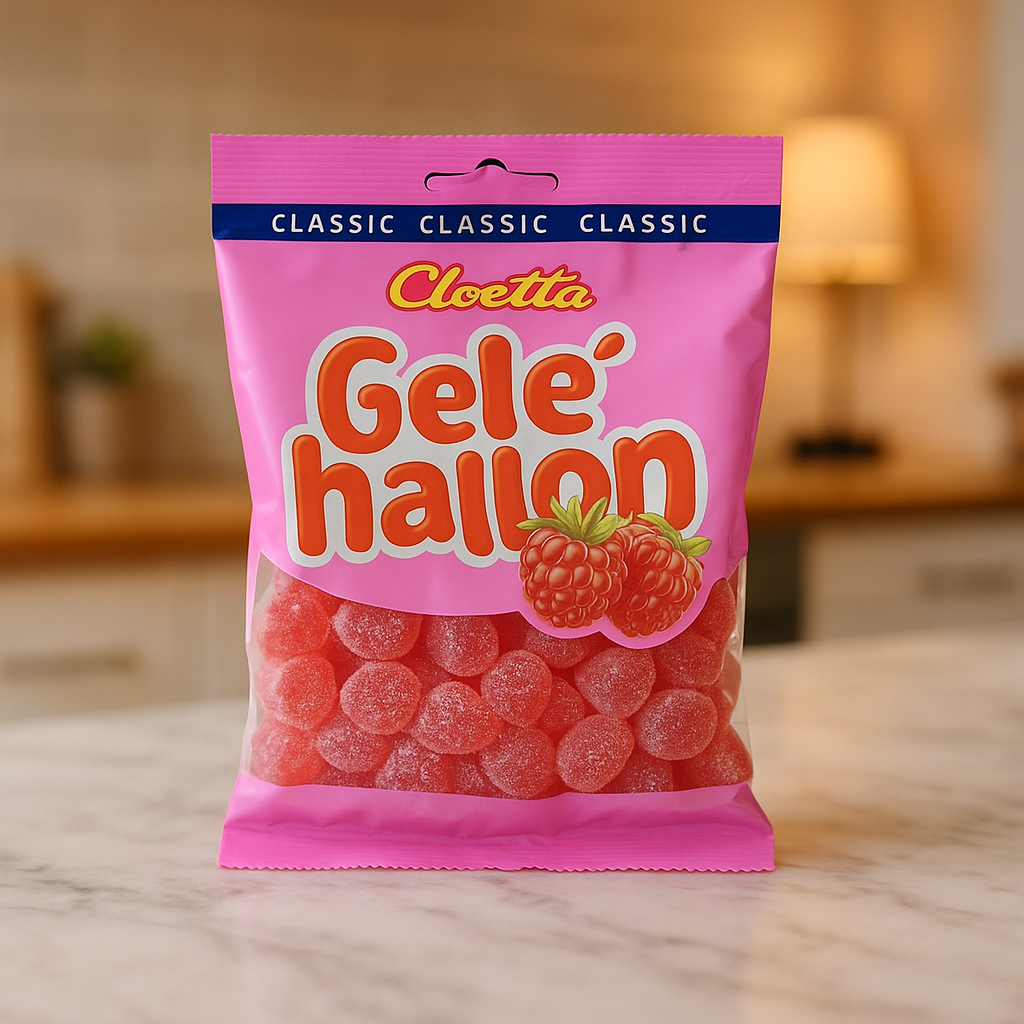 Geléhallon - Classic Raspberry Gummies