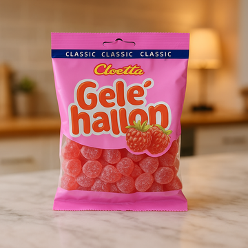 Geléhallon - Classic Raspberry Gummies
