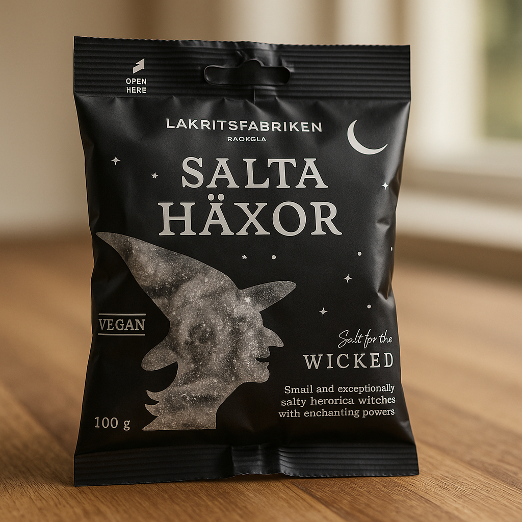 Salty Licorice Witches